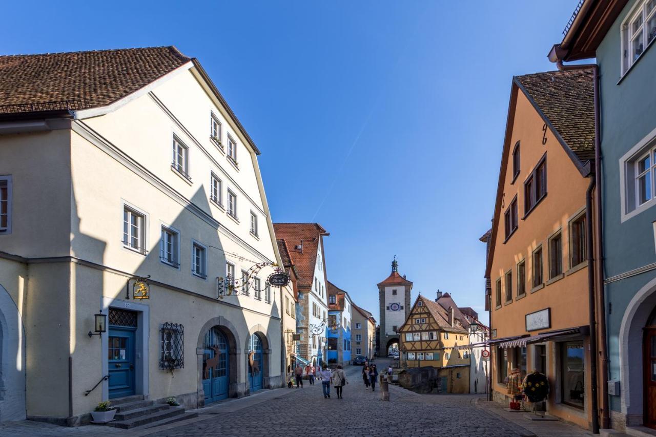 Gaestehaus Ploenlein - Hotel Goldener Hirsch Rothenburg Rothenburg ob der Tauber Exterior photo